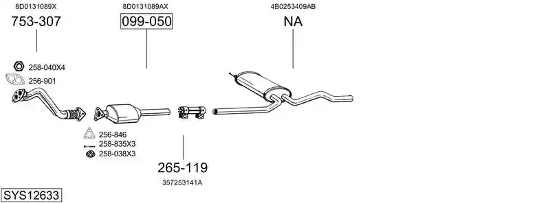 BOSAL SYS12633