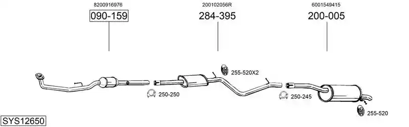 BOSAL SYS12650
