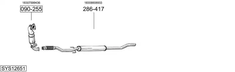 BOSAL SYS12651