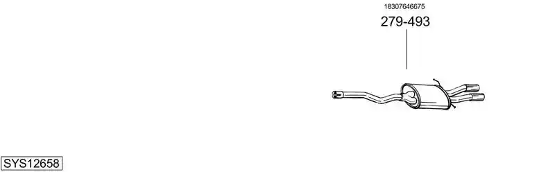 BOSAL SYS12658