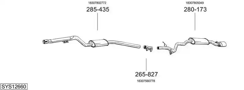 BOSAL SYS12660