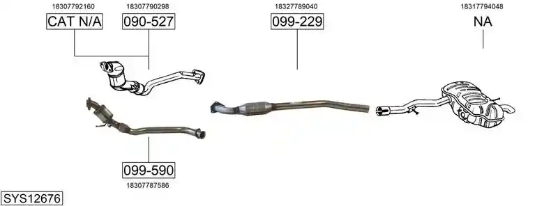 BOSAL SYS12676
