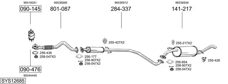 BOSAL SYS12685