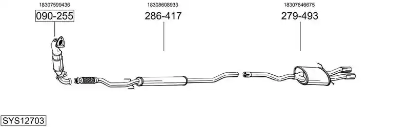 BOSAL SYS12703