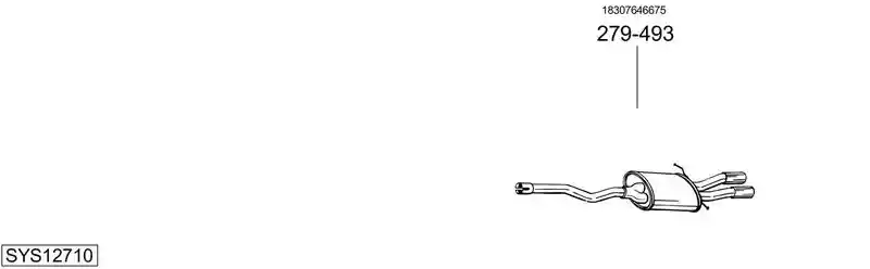 BOSAL SYS12710