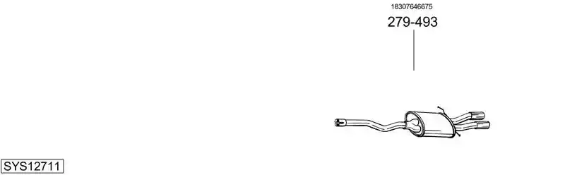 BOSAL SYS12711