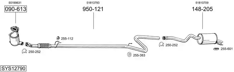 BOSAL SYS12790