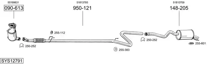 BOSAL SYS12791