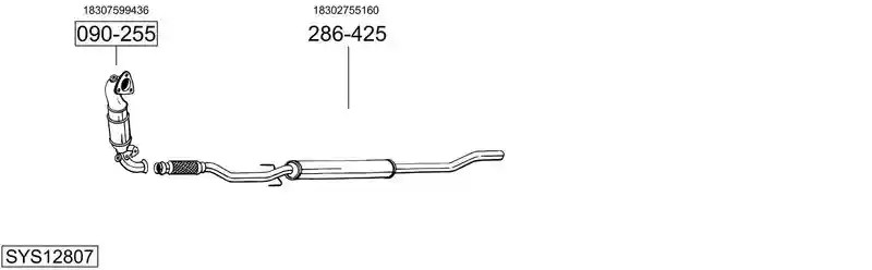 BOSAL SYS12807