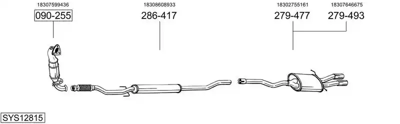 BOSAL SYS12815