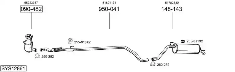 BOSAL SYS12861