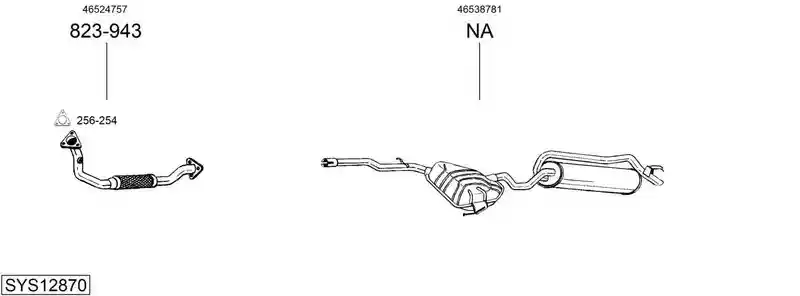 BOSAL SYS12870