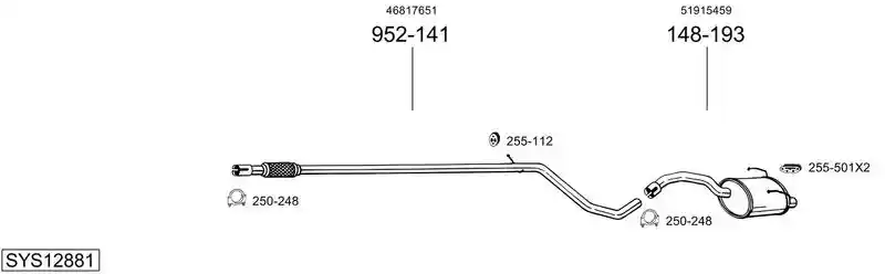 BOSAL SYS12881