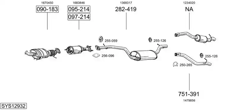 BOSAL SYS12932