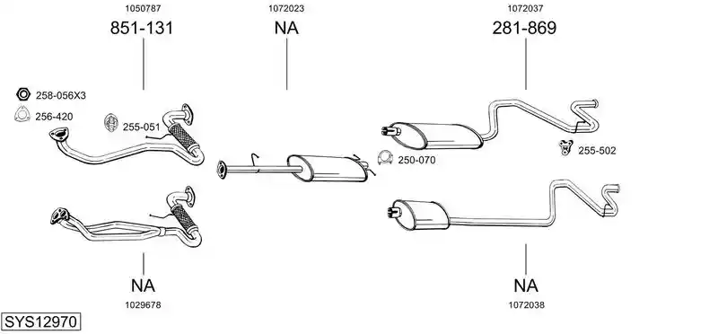 BOSAL SYS12970