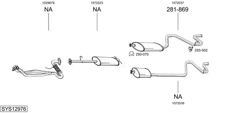 BOSAL SYS12976