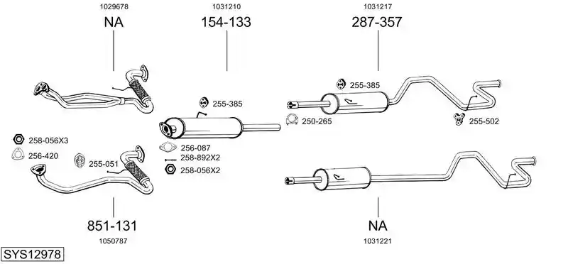 BOSAL SYS12978