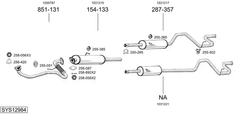 BOSAL SYS12984