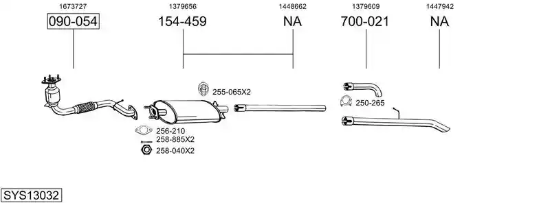 BOSAL SYS13032