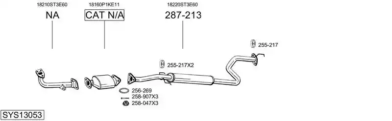 BOSAL SYS13053