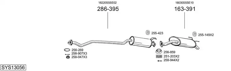 BOSAL SYS13056