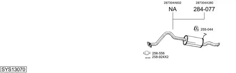 BOSAL SYS13070