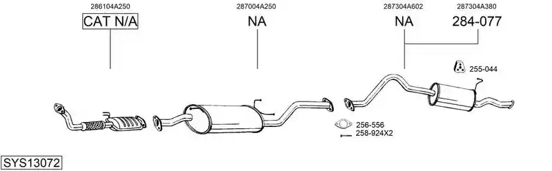 BOSAL SYS13072