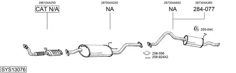 BOSAL SYS13076