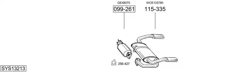 BOSAL SYS13213