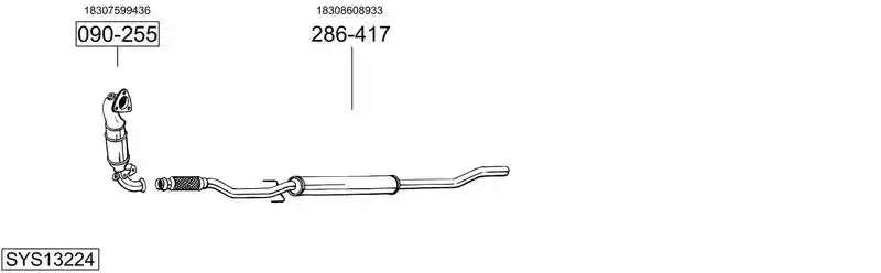 BOSAL SYS13224