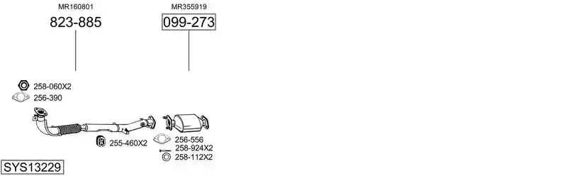 BOSAL SYS13229