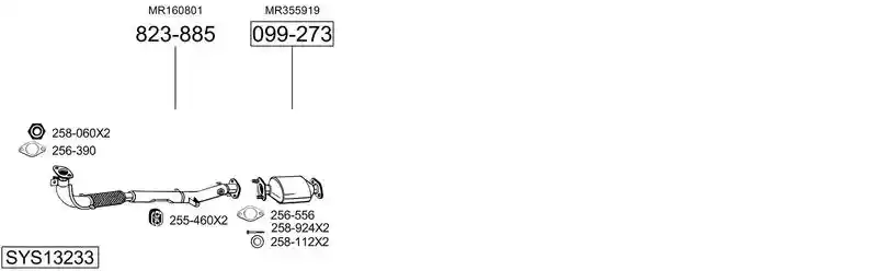 BOSAL SYS13233