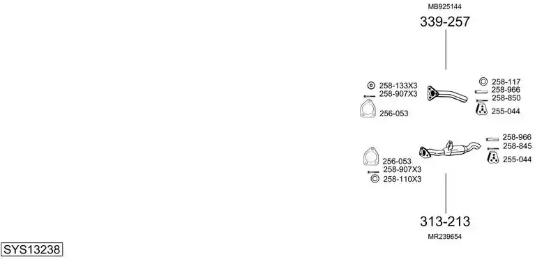 BOSAL SYS13238
