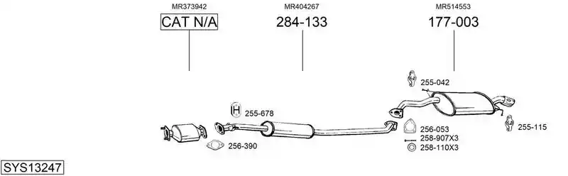 BOSAL SYS13247