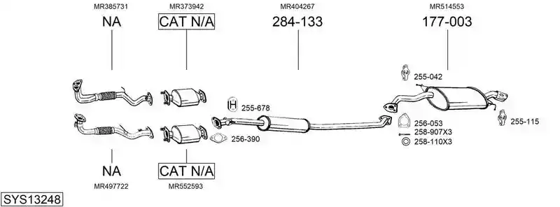 BOSAL SYS13248