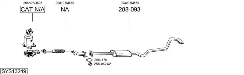 BOSAL SYS13249
