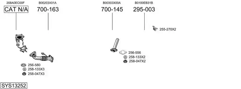 BOSAL SYS13252