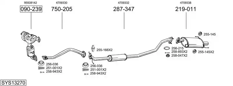 BOSAL SYS13270
