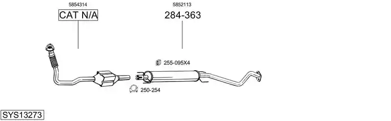 BOSAL SYS13273