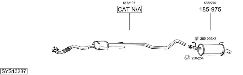 BOSAL SYS13287
