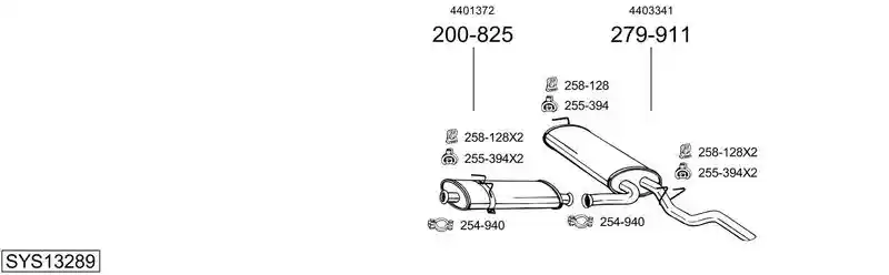 BOSAL SYS13289