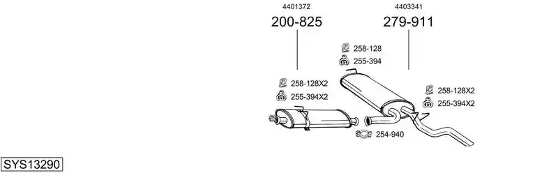 BOSAL SYS13290