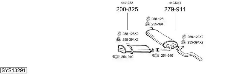 BOSAL SYS13291