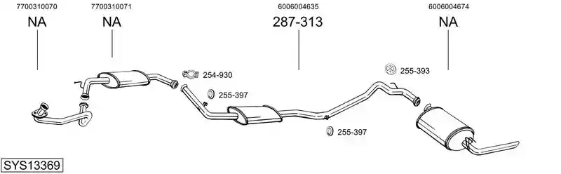 BOSAL SYS13369