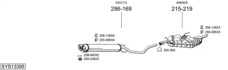 BOSAL SYS13395