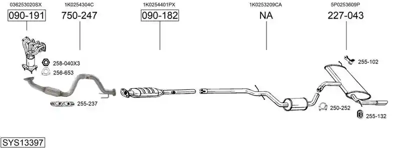BOSAL SYS13397