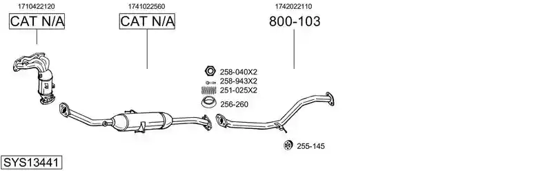 BOSAL SYS13441