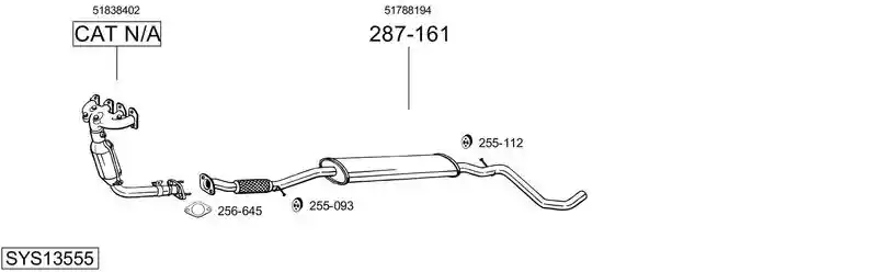 BOSAL SYS13555