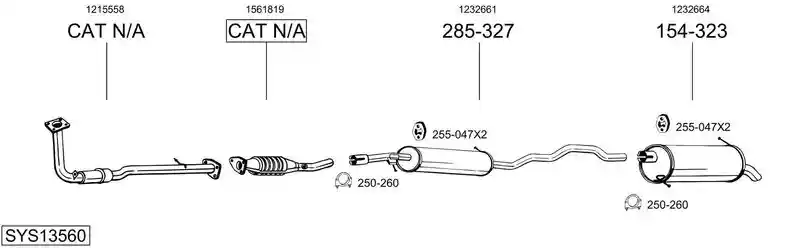 BOSAL SYS13560