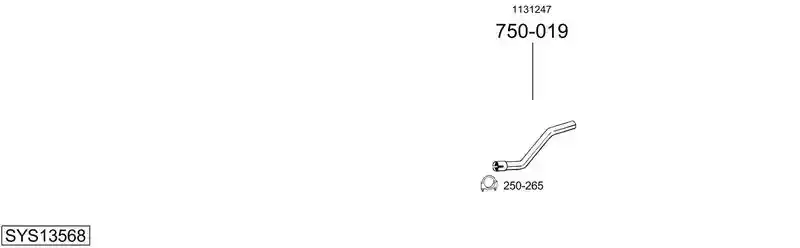 BOSAL SYS13568